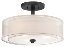 Minka-Lavery 4107-66 - Parsons Studio - 3 Light Semi Flush