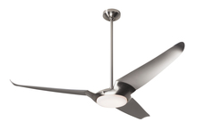 Modern Fan Co. IC3-BN-56-NK-570-WC - IC/Air (3 Blade ) Fan; Bright Nickel Finish; 56" Nickel Blades; 20W LED; Wall Control