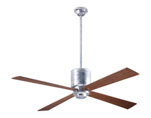 Modern Fan Co. LAP-GV-50-MG-NL-001 - Lapa Fan; Galvanized Finish; 50" Mahogany Blades; No Light; Fan Speed Control