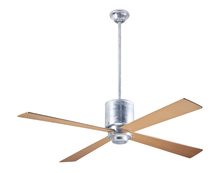 Modern Fan Co. LAP-GV-50-MP-NL-002 - Lapa Fan; Galvanized Finish; 50" Maple Blades; No Light; Fan Speed and Light Control (3-wire)