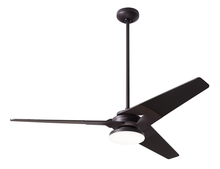 Modern Fan Co. TOR-DB-52-WH-272-002 - Torsion Fan; Dark Bronze Finish; 52" White Blades; 20W LED; Fan Speed and Light Control (3-wire)