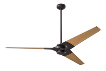 Modern Fan Co. TOR-DB-62-MP-NL-001 - Torsion Fan; Dark Bronze Finish; 62" Maple Blades; No Light; Fan Speed Control