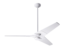 Modern Fan Co. TOR-GW-52-WW-NL-001 - Torsion Fan; Gloss White Finish; 52" Whitewash Blades; No Light; Fan Speed Control