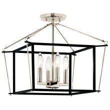 Kichler 52633PN - Semi Flush Mount 4Lt