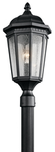 Kichler 9532BKT - Outdoor Post Mt 1Lt