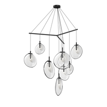 Sonneman 2997.25C - 9-Light Tri-Spreader LED Pendant