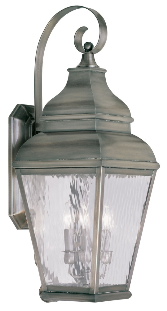 3 Light VPW Outdoor Wall Lantern