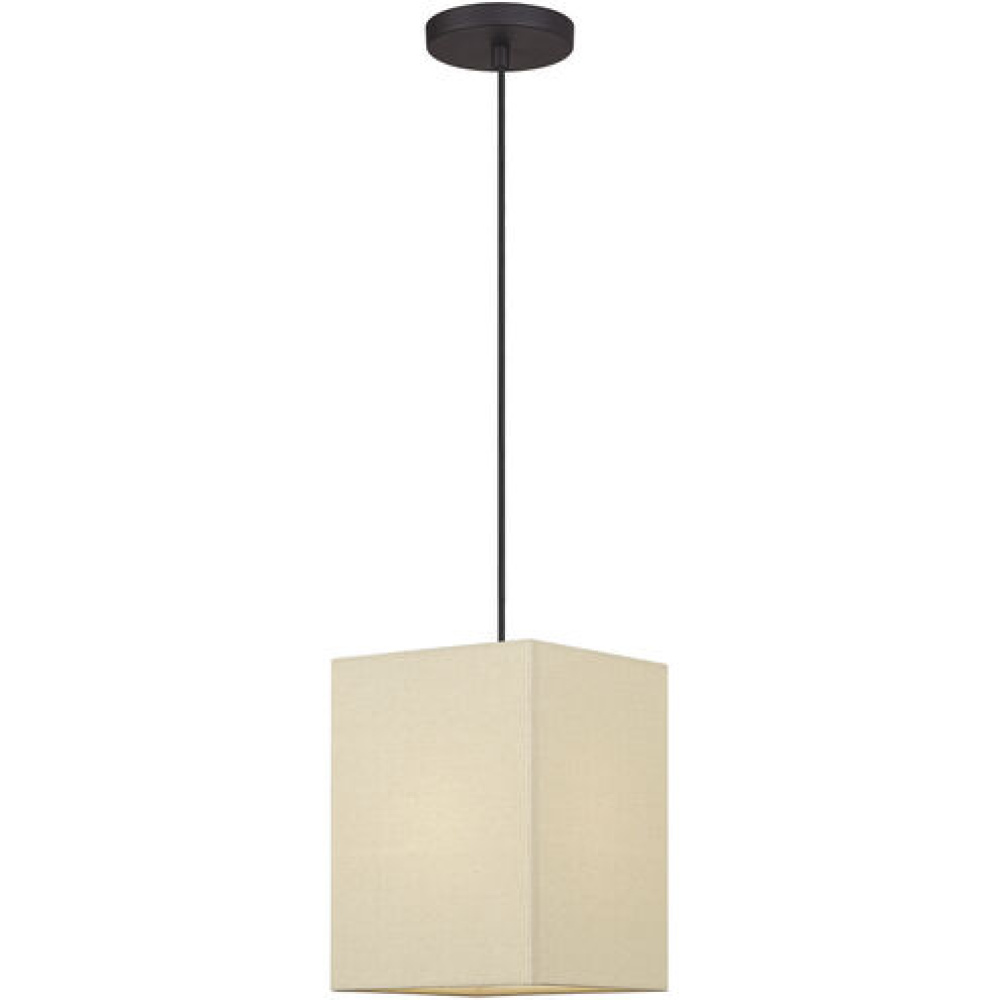 1 Light Bronze Pendant
