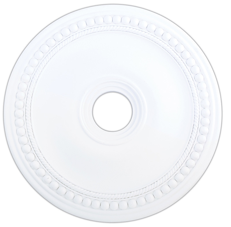 White Ceiling Medallion