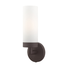 Livex Lighting 15071-07 - 1 Lt Bronze ADA Single Sconce