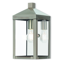 Livex Lighting 20582-91 - 1 Lt BN Outdoor Wall Lantern