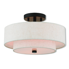 Livex Lighting 51083-92 - 2 Lt EBZ Ceiling Mount