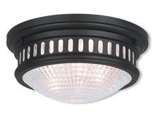 Livex Lighting 73052-07 - 2 Light Bronze Ceiling Mount