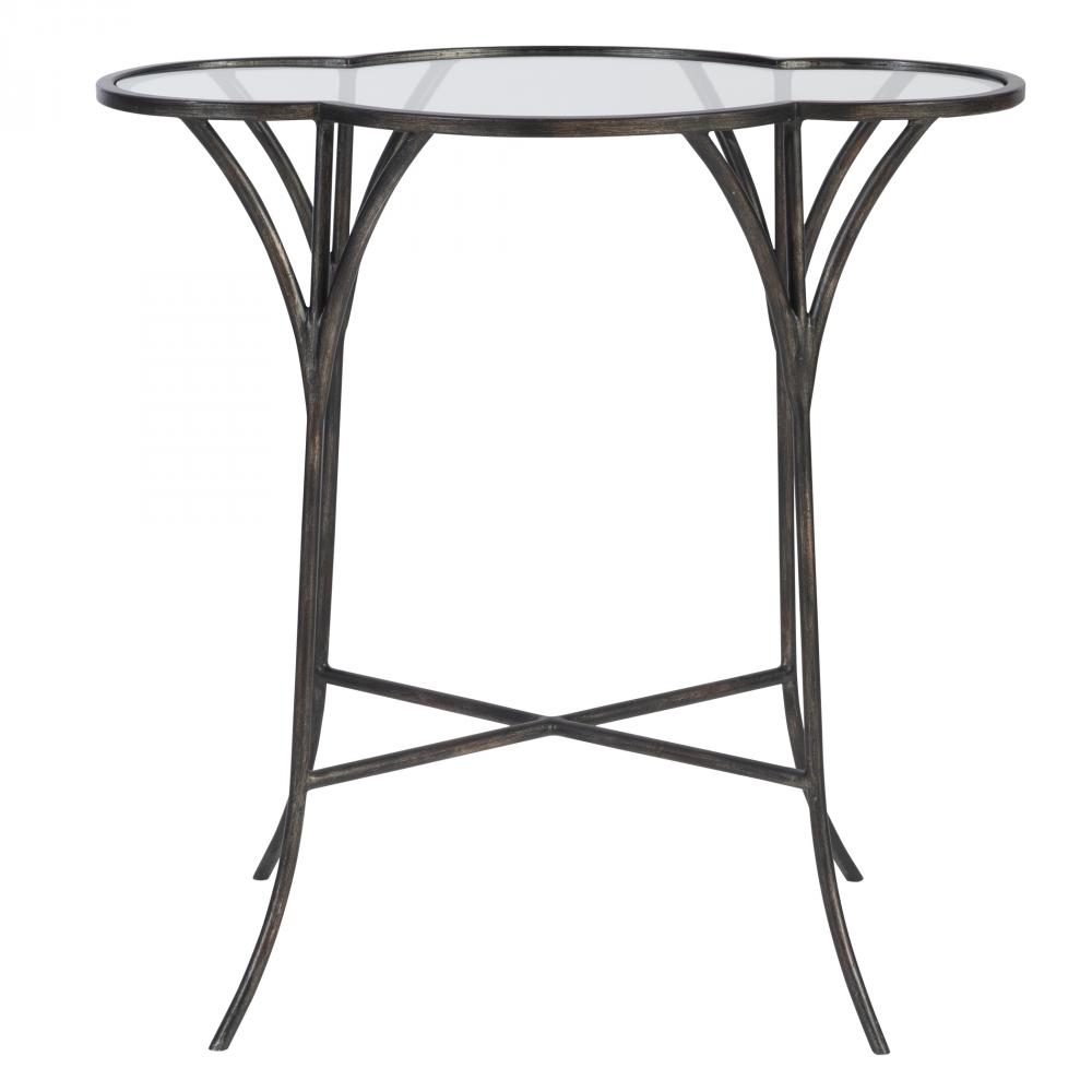 Uttermost Adhira Glass Accent Table