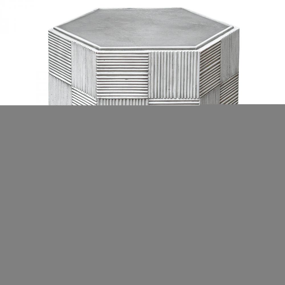 Uttermost Silo Hexagonal Accent Table