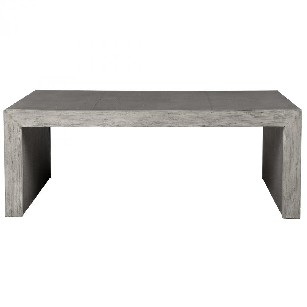 Uttermost Aerina Modern Gray Coffee Table