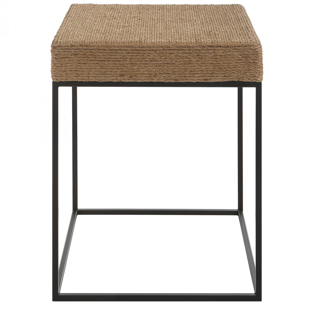 Uttermost Laramie Rustic Rope Accent Table