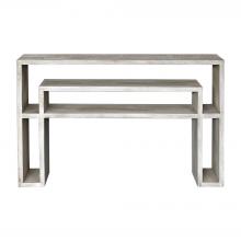 Uttermost 25839 - Genara Bone White Carved Console Table