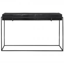 Uttermost 25110 - Uttermost Telone Modern Black Console Table