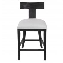 Uttermost 23664 - Uttermost Idris Counter Stool, Charcoal