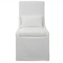 Uttermost 23728 - Uttermost Coley Armless Chair, White