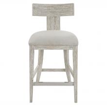 Uttermost 23693 - Uttermost Idris Counter Stool, White