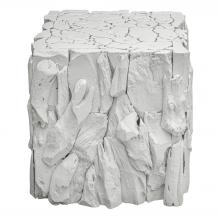 Uttermost 25241 - Uttermost Teak Root White Bunching Cube