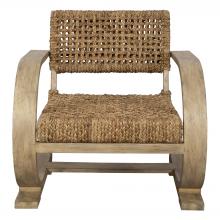 Uttermost 22958 - Uttermost Rehema Accent Chair, Driftwood