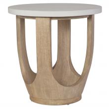 Uttermost 22977 - Tatli Stone Top Side Table