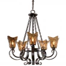 Uttermost 21007 - Uttermost Vetraio 5Lt Oil Rubbed Bronze Chandelier