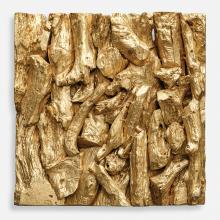 Uttermost 04327 - Uttermost Rio Wood Wall Decor, Gold