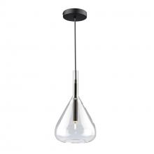 Artcraft AC11161BK - Conic 1 Light Pendant Black