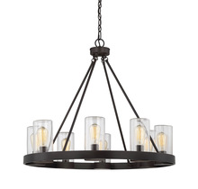 Savoy House 1-1130-8-13 - Inman 8-Light Outdoor Chandelier in English Bronze