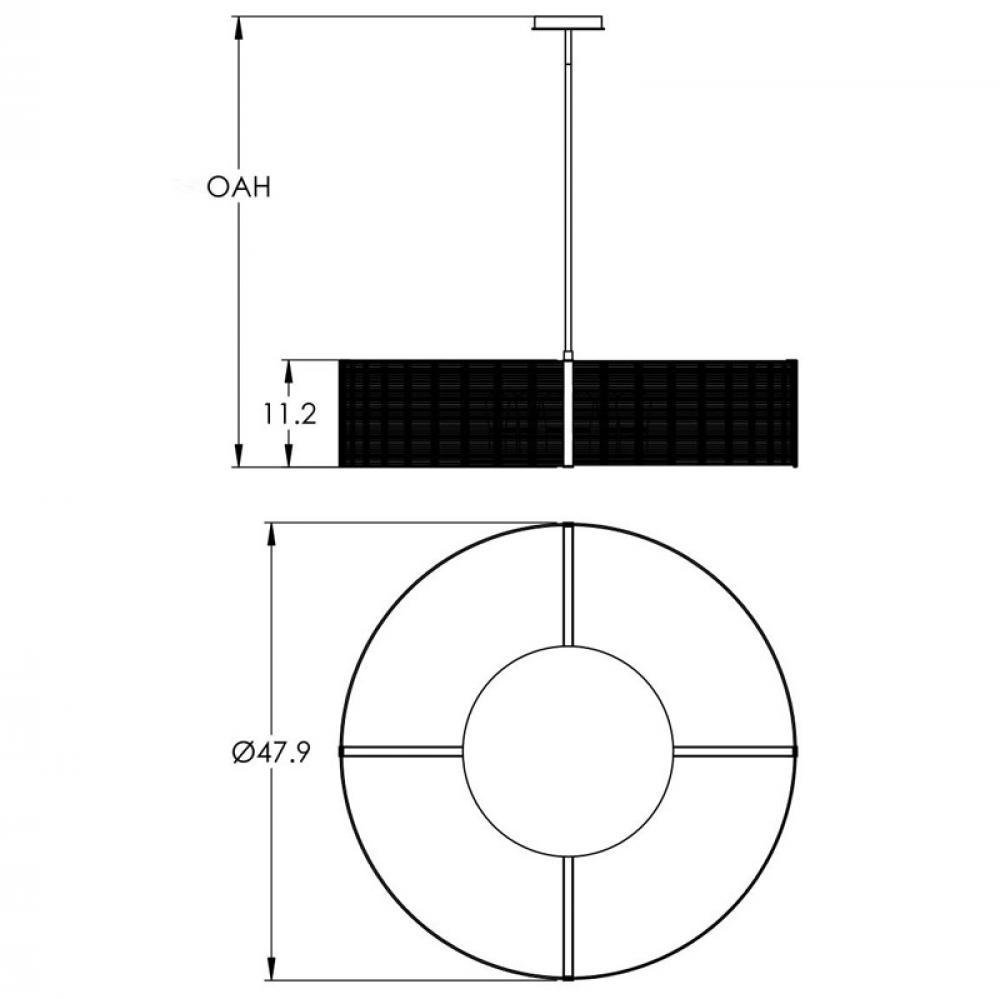 Downtown Mesh Drum-48-Matte Black