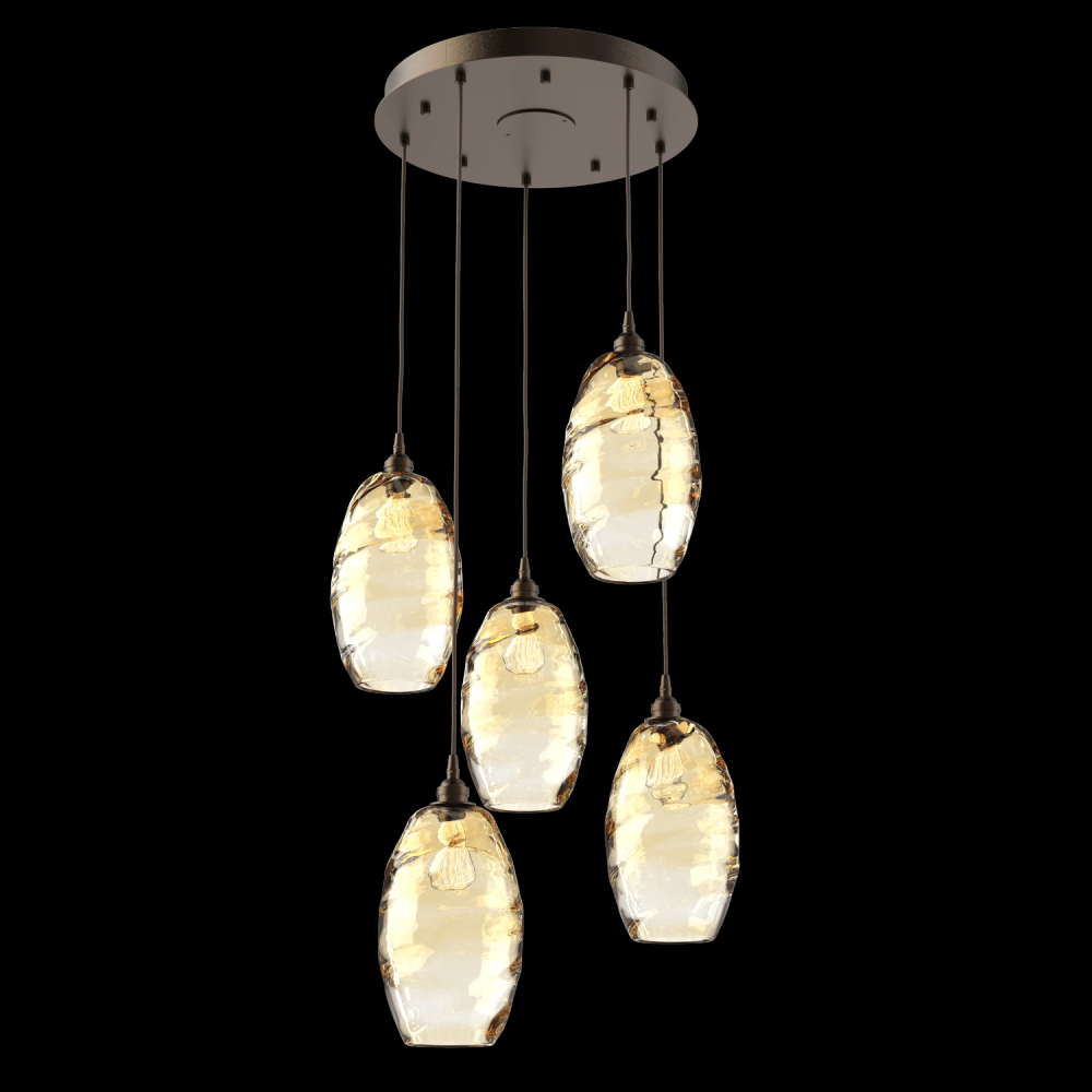 Ellisse Round 5pc Multi-Pendant