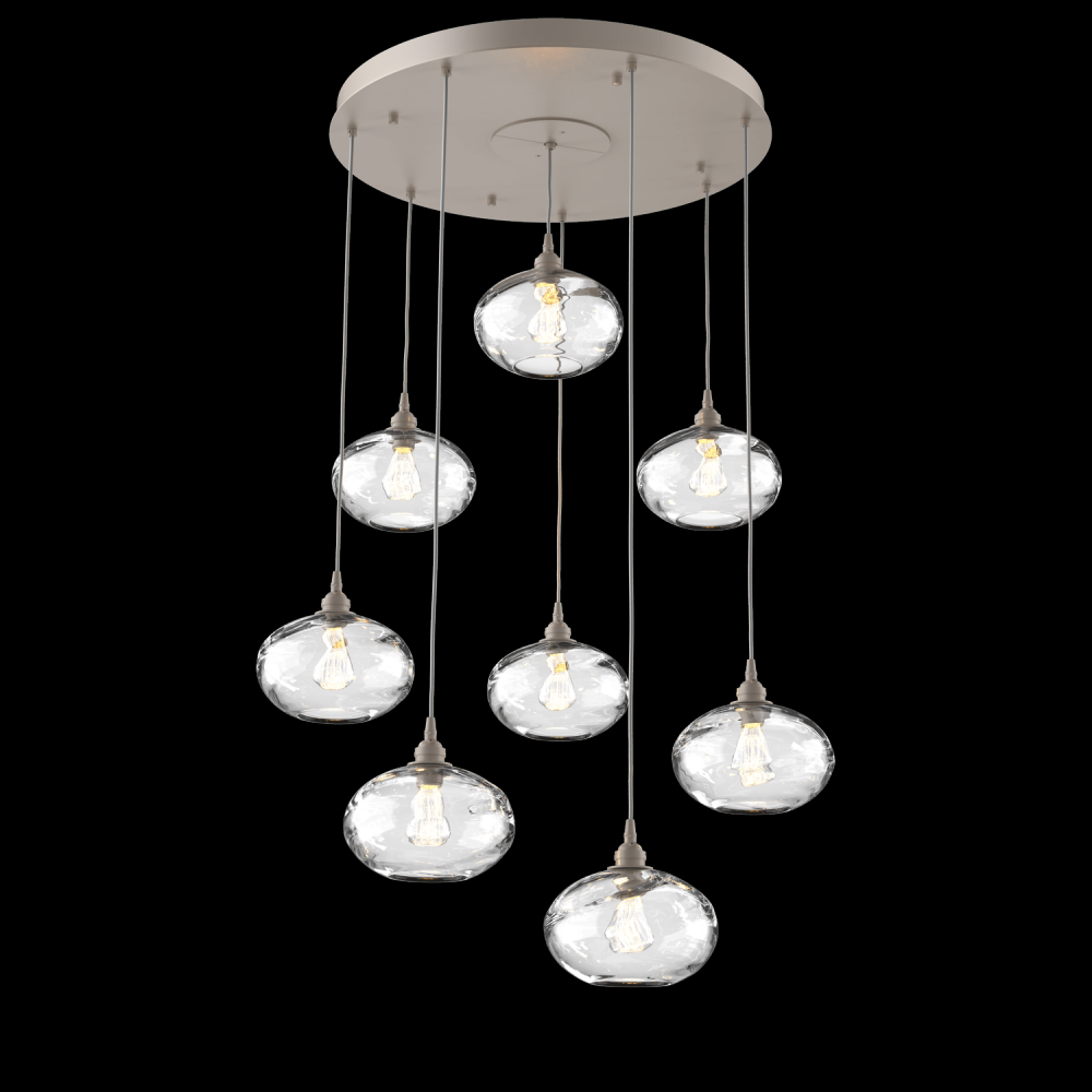 Coppa Round 8pc Multi-Pendant