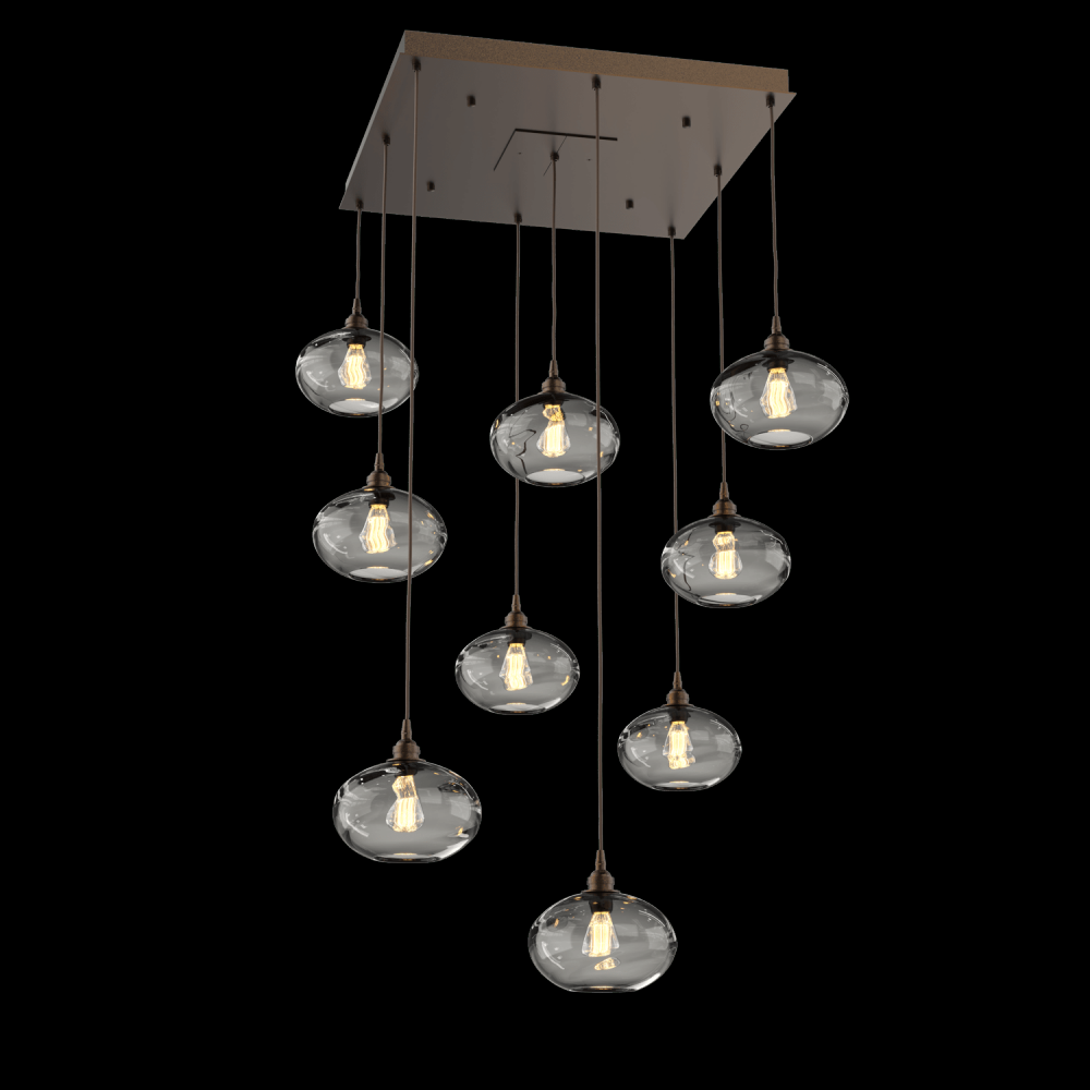 Coppa Square 9pc Multi-Pendant