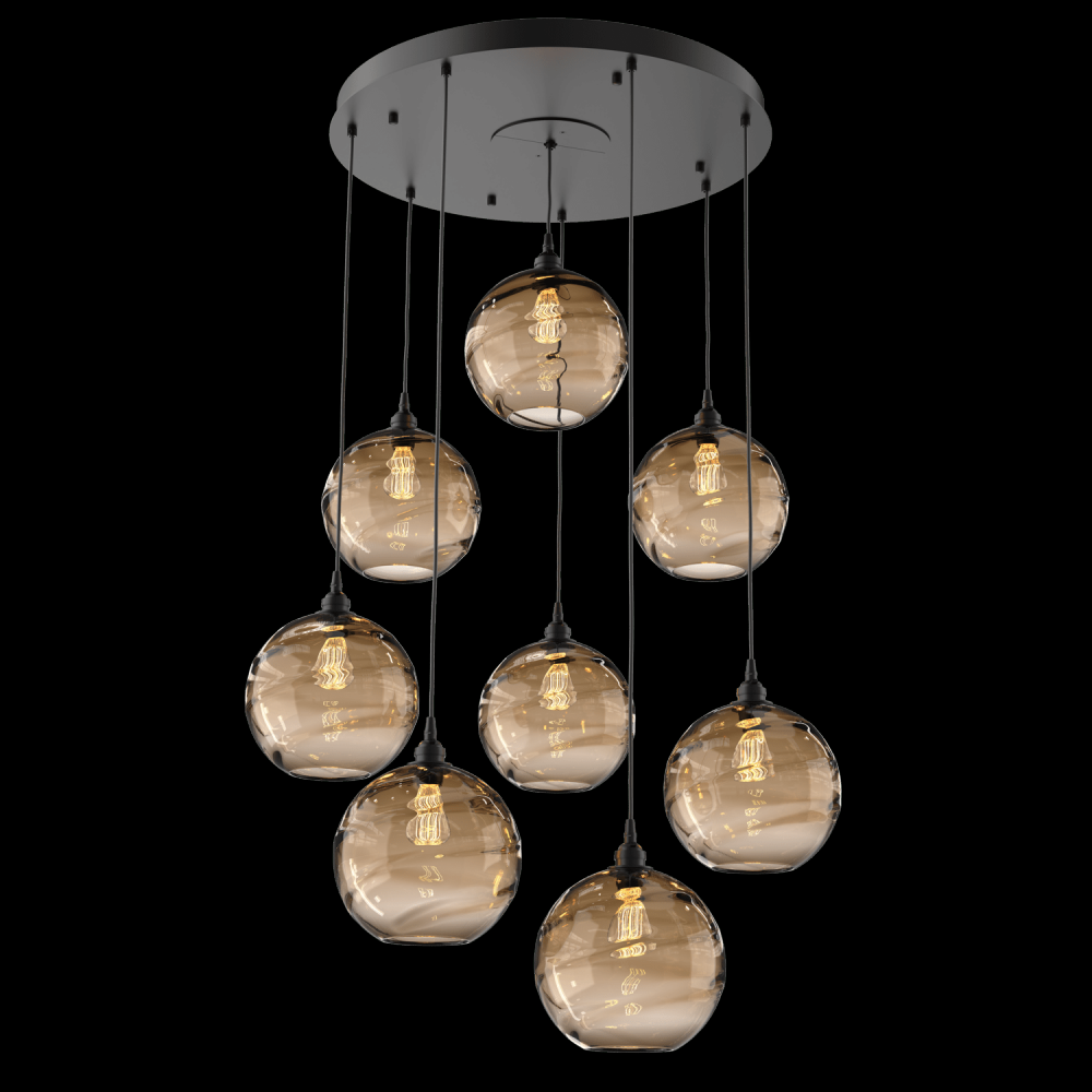 Terra Round 8pc Multi-Pendant