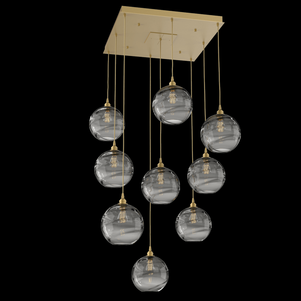 Terra Square 9pc Multi-Pendant