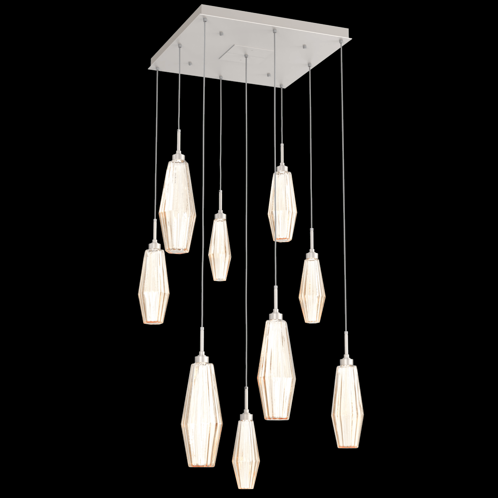 Aalto Square 9pc Multi-Pendant