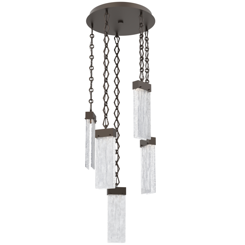 Parallel Round Chain 5pc Multi-Pendant