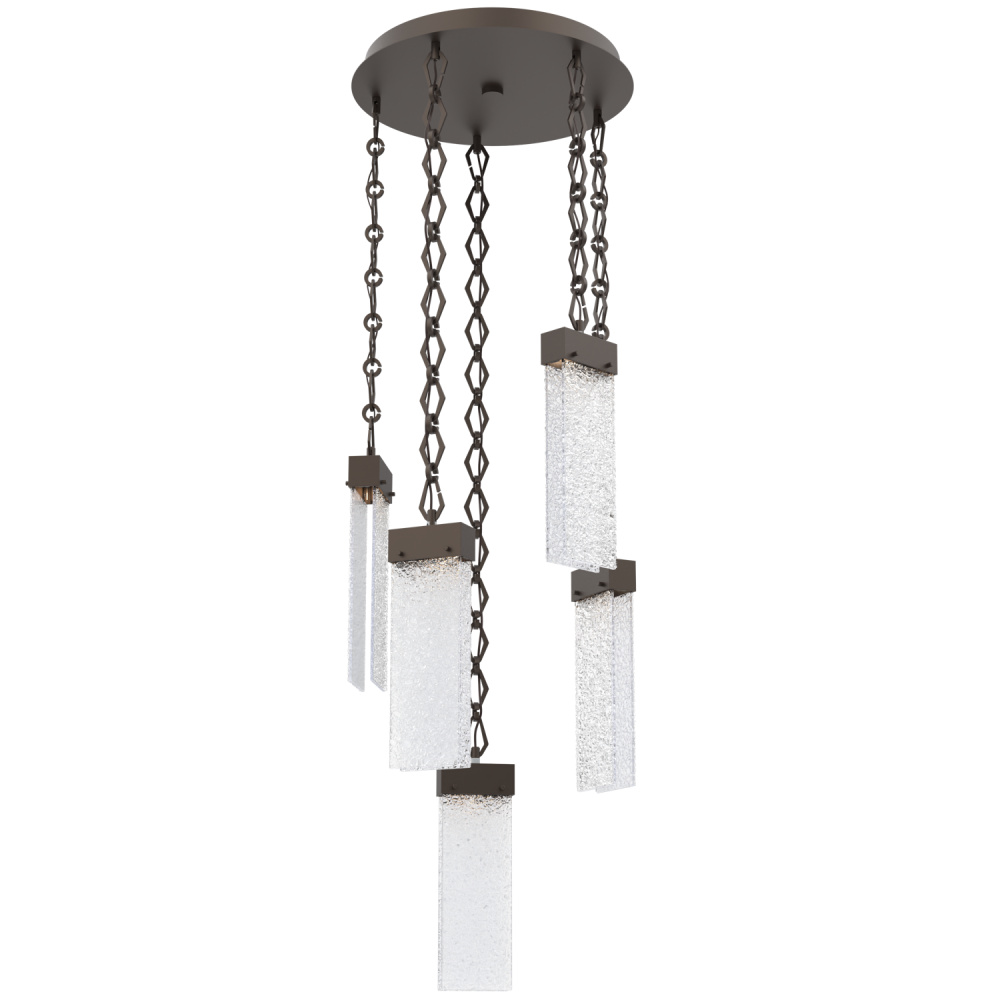Parallel Round Chain 5pc Multi-Pendant