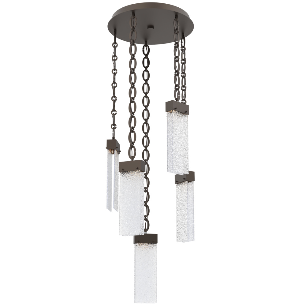 Parallel Round Chain 5pc Multi-Pendant