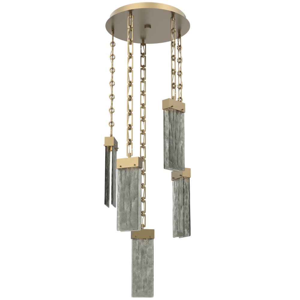 Parallel Round Chain 5pc Multi-Pendant