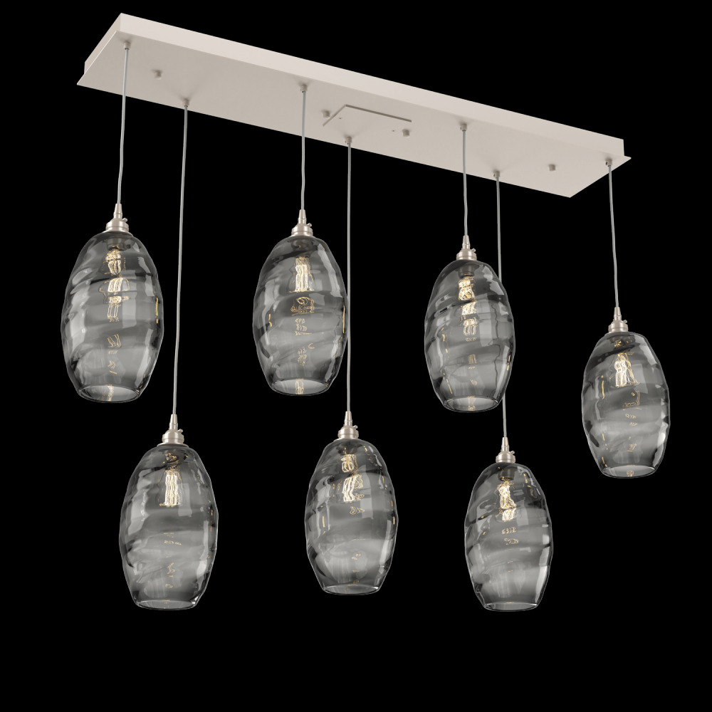 Ellisse Linear 7pc Multi-Pendant