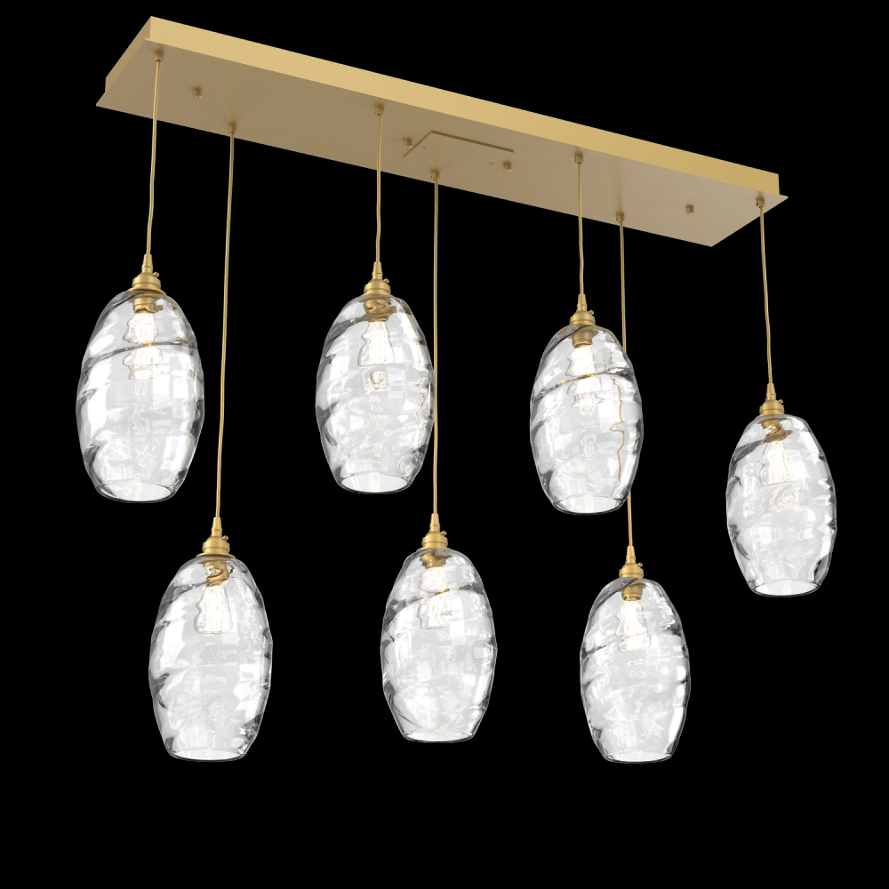 Ellisse Linear 7pc Multi-Pendant