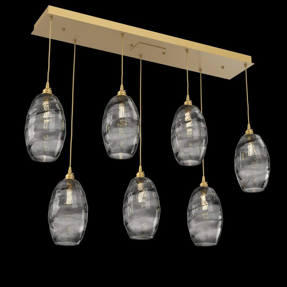 Ellisse Linear 7pc Multi-Pendant