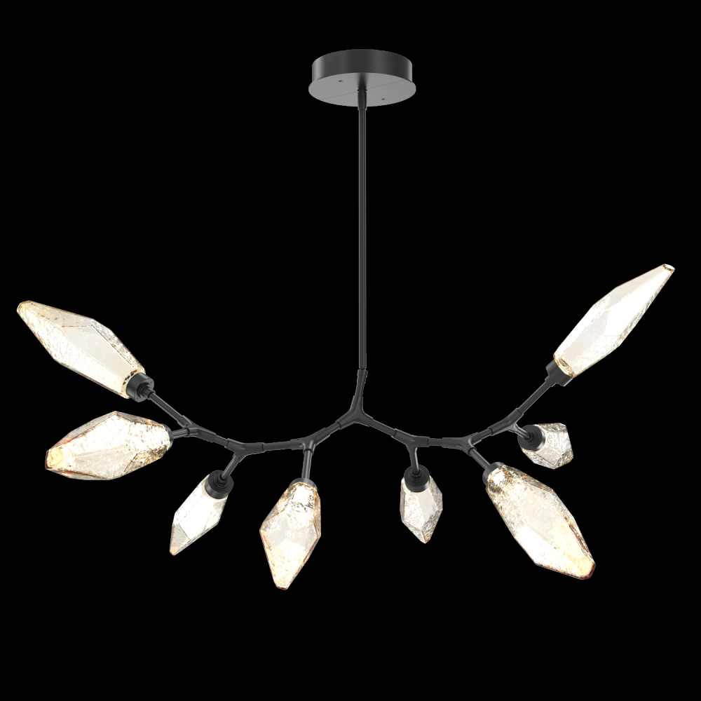 Rock Crystal Modern Branch Chandelier - Quick Ship