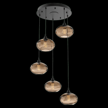 Hammerton CHB0036-05-MB-OB-C01-E2 - Coppa Round 5pc Multi-Pendant