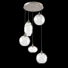 Hammerton CHB0048-05-BS-OC-C01-E2 - Misto Round 5pc Multi-Pendant